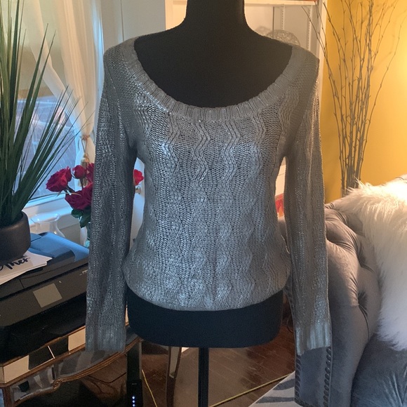 Gracia silver boatneck sweater small - Picture 7 of 7